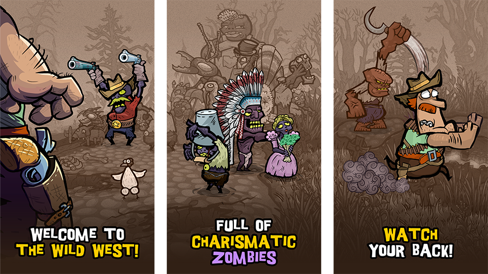 Wild Zombie West screenshot 1